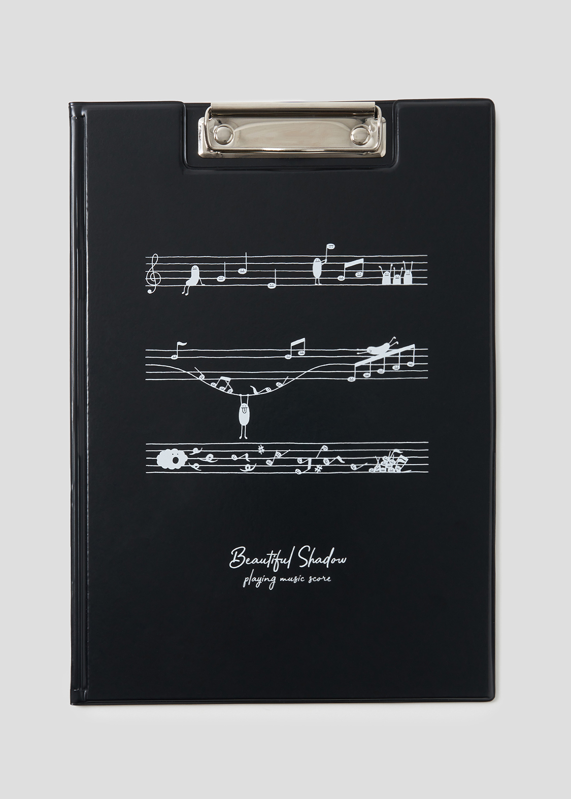 ビューティフルシャドープレイングミュージックスコア｜クリップボード