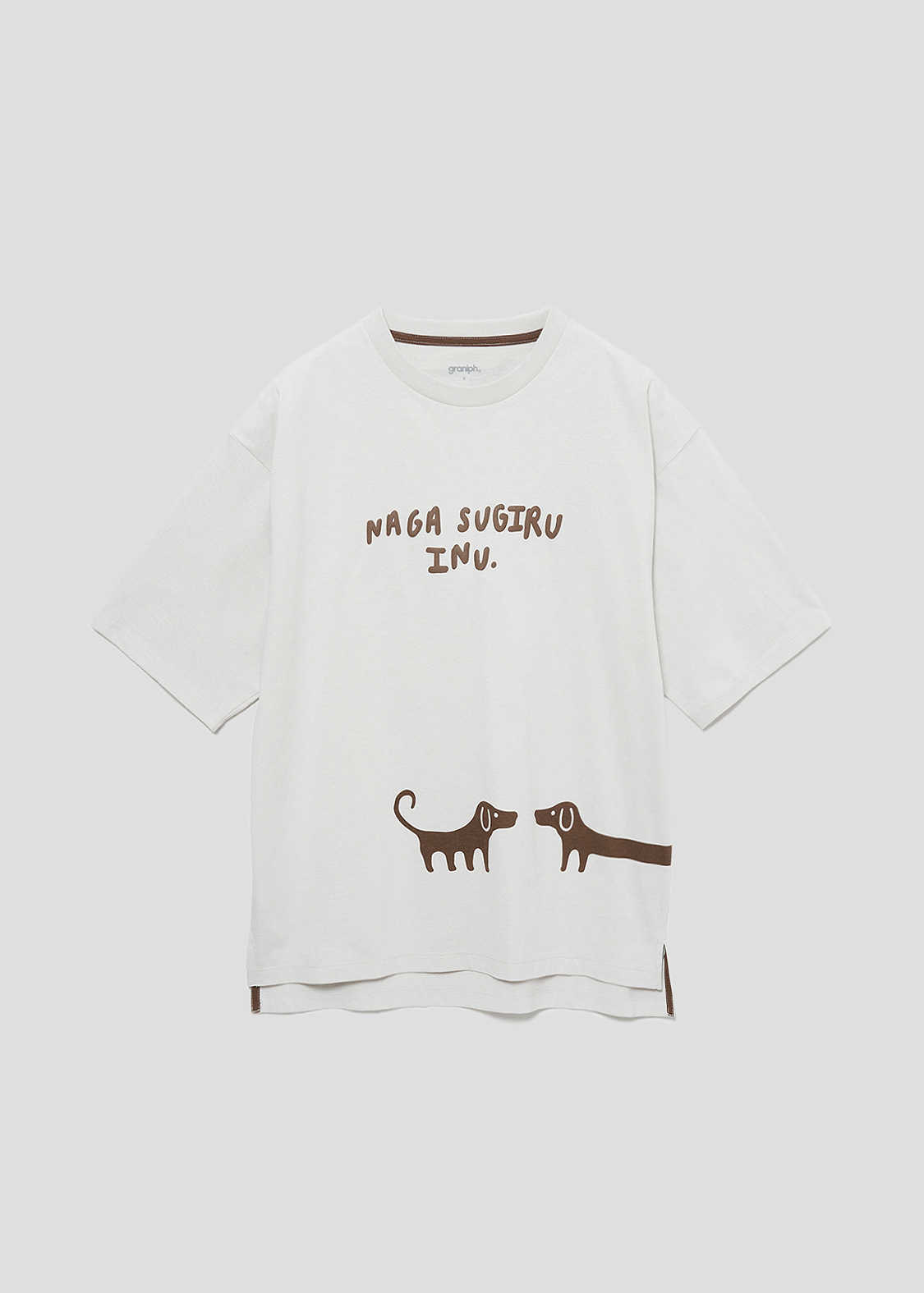 ナガスギルイヌ｜ビッグシルエットTシャツ